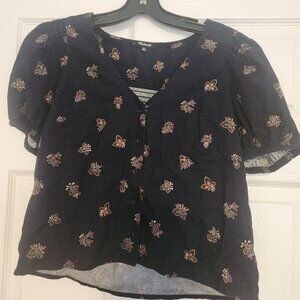 Madewell corduroy top XXS - worn once!